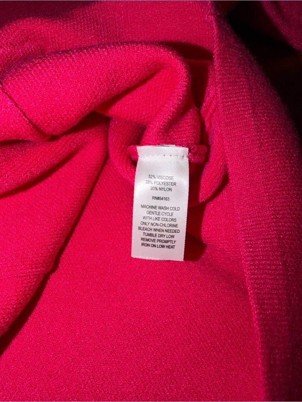 Marc New York Hot Pink Short Sleeve Button Knit Cardigan Sweater M Gold Buttons